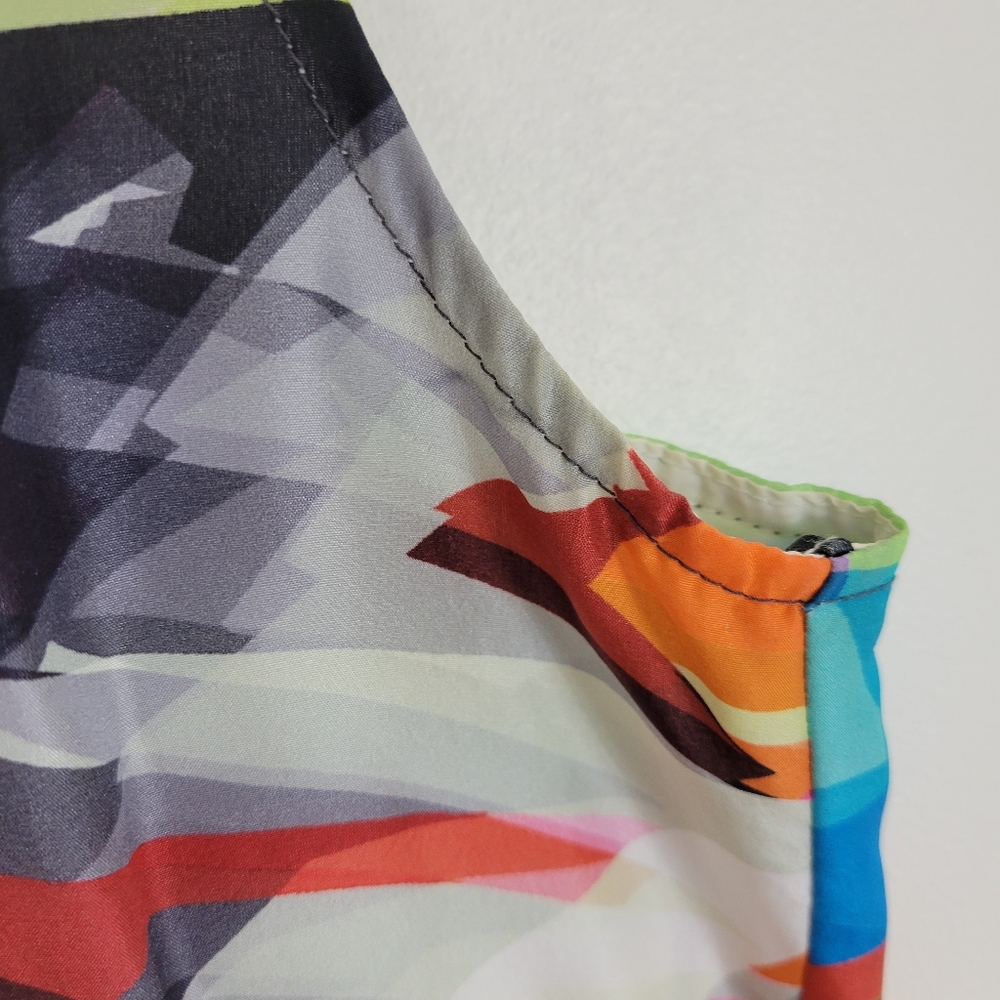 Trina Turk Multi Silk Printed Halter Neck Dress - Picture 9 of 13